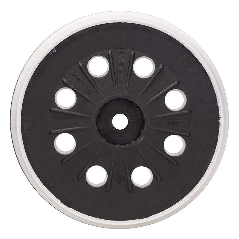 Plateau de ponçage Ø 125 mm BOSCH 2608601607 mi-dur pour ponceuses excentriques