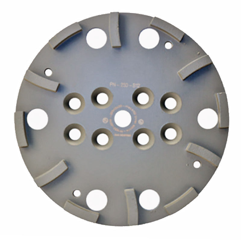 Plateau diamant DIAM INDUSTRIES PN250-B12 pour ponceuse à sol PB-E250