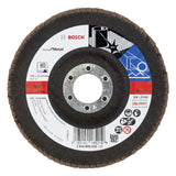 Plateaux à lamelles Ø 125 mm X571 BOSCH Best Métal bombée
