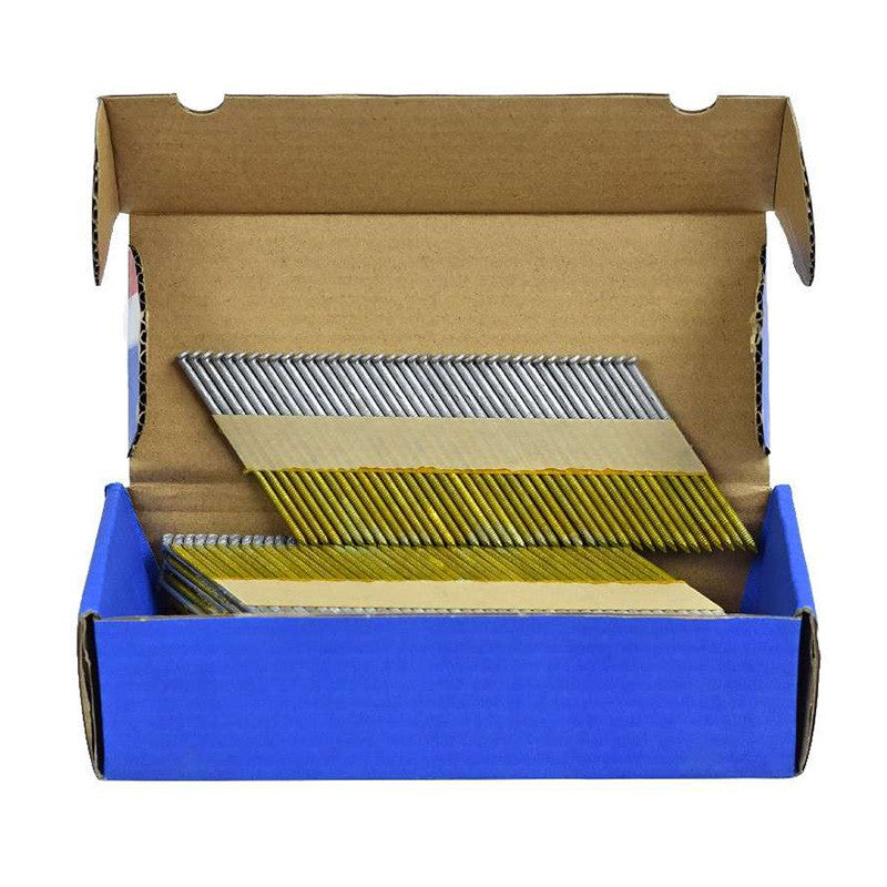 Pointes en bande 34° NORFIX galvanisée à chaud 40 µ minimum annelée