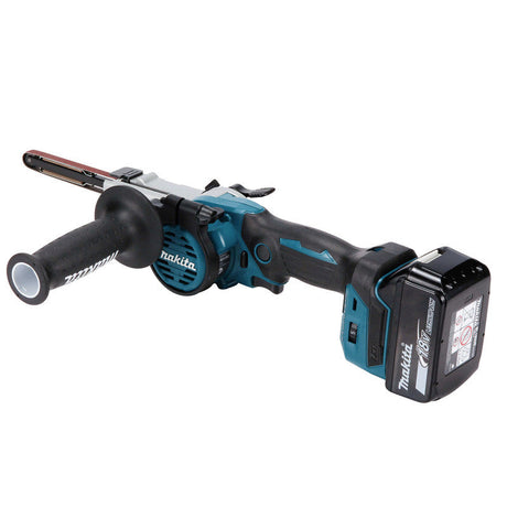 Ponceuse à bande MAKITA DBS180RTJ 18V Li-ion 5 Ah 9 x 533 MM