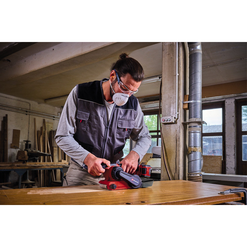 Ponceuse a bande sans fil 18V EINHELL TP-BS 18/457 Li Solo Power X-Change (vendu sans batterie)