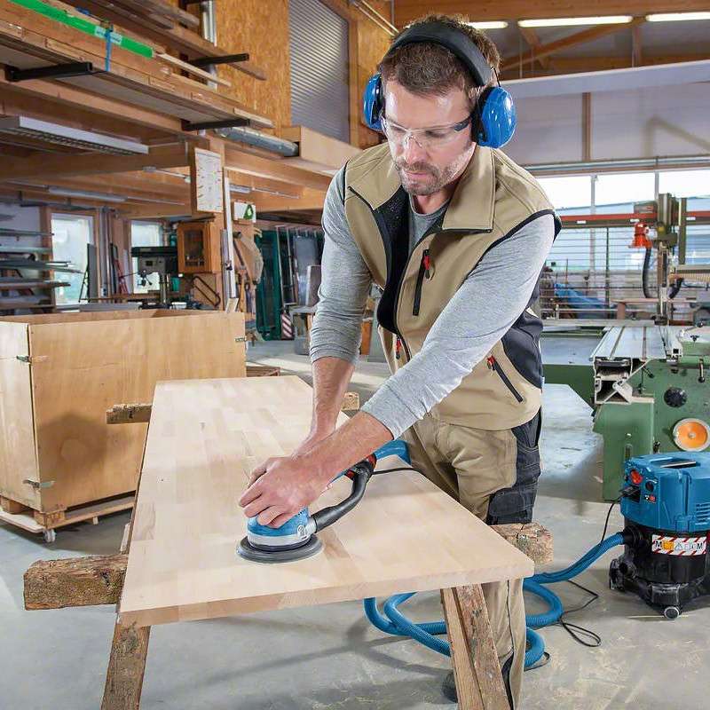 Ponceuse excentrique  BOSCH GET 75-150 Professional 750W Ø 150mm