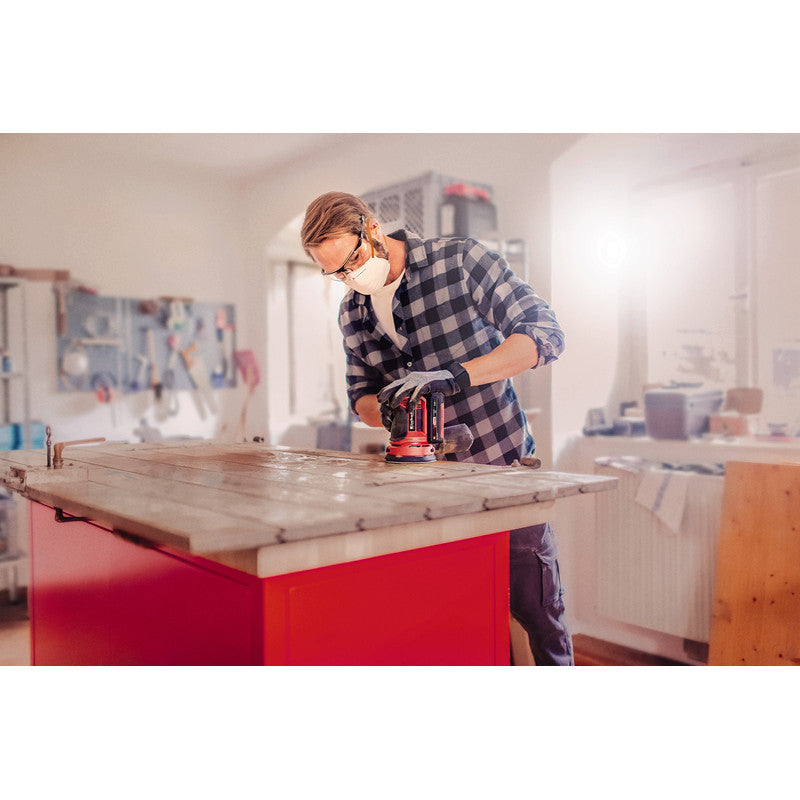 Ponceuse excentrique sans fil 18V Ø125mm EINHELL TE-RS 18 Li - Solo Power X-Change (vendu sans batterie)