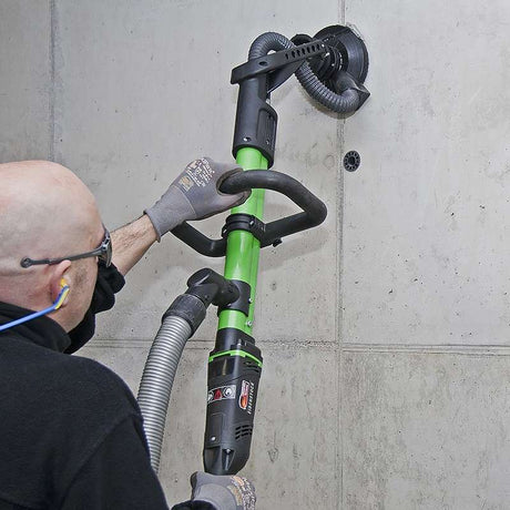 Ponceuse longue portée EIBENSTOCK ELS125D avec plateau PNZ Ø125mm