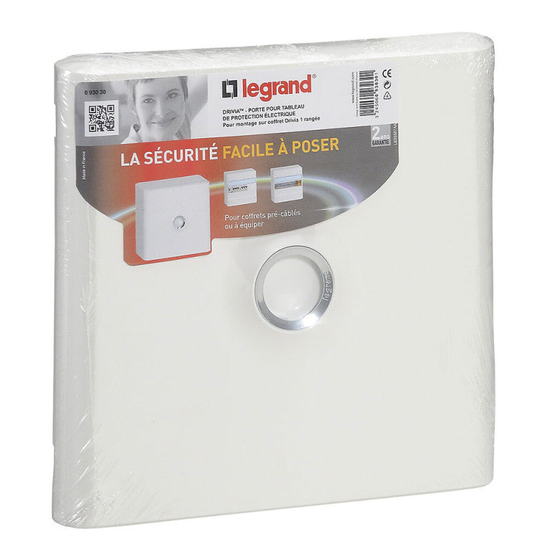 Porte pour coffret LEGRAND DRIVIA 1 rangée 13 modules blanche