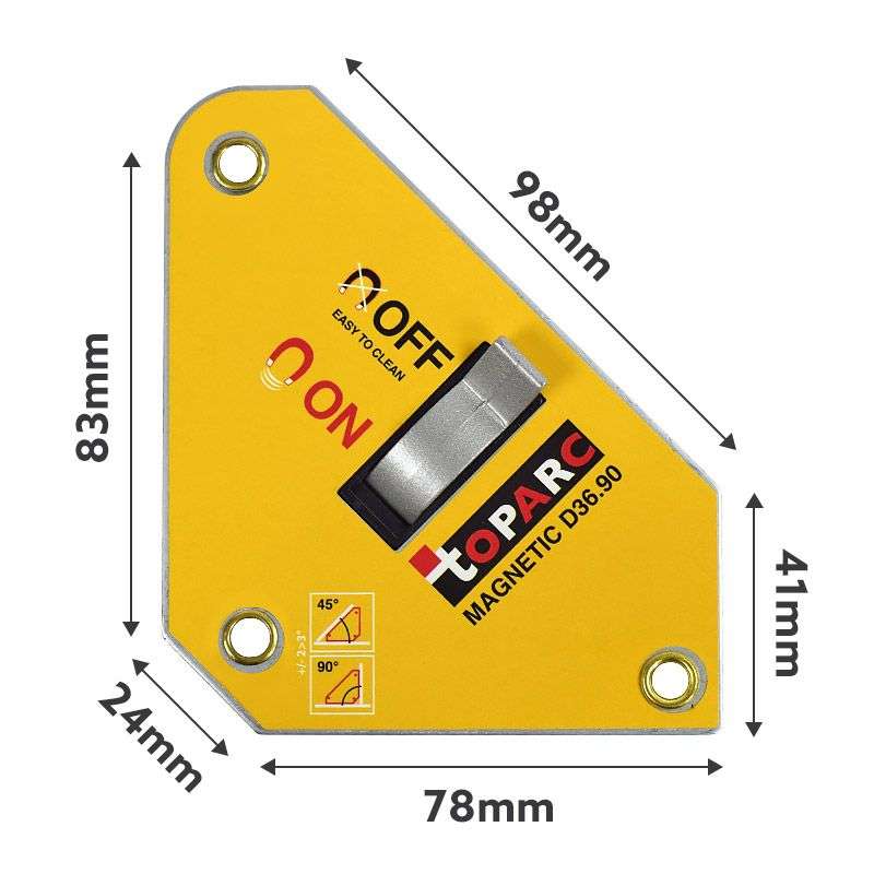 Positionneur de soudure magnétique ON/OFF D 36.90 GYS 044197
