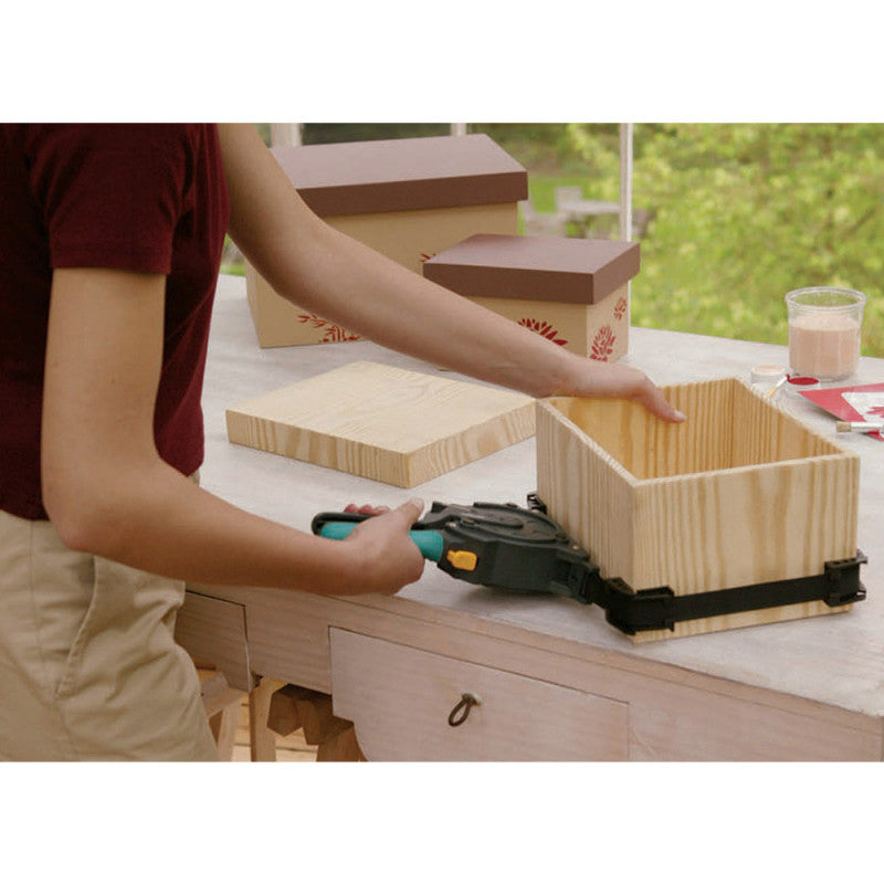 Presse à cadre à sangle à une main WOLFCRAFT 3681000 5 m - 4 mors de serrage