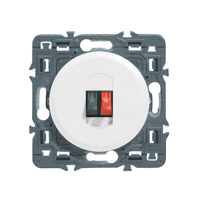 Prise haut- parleur LEGRAND Céliane blanc