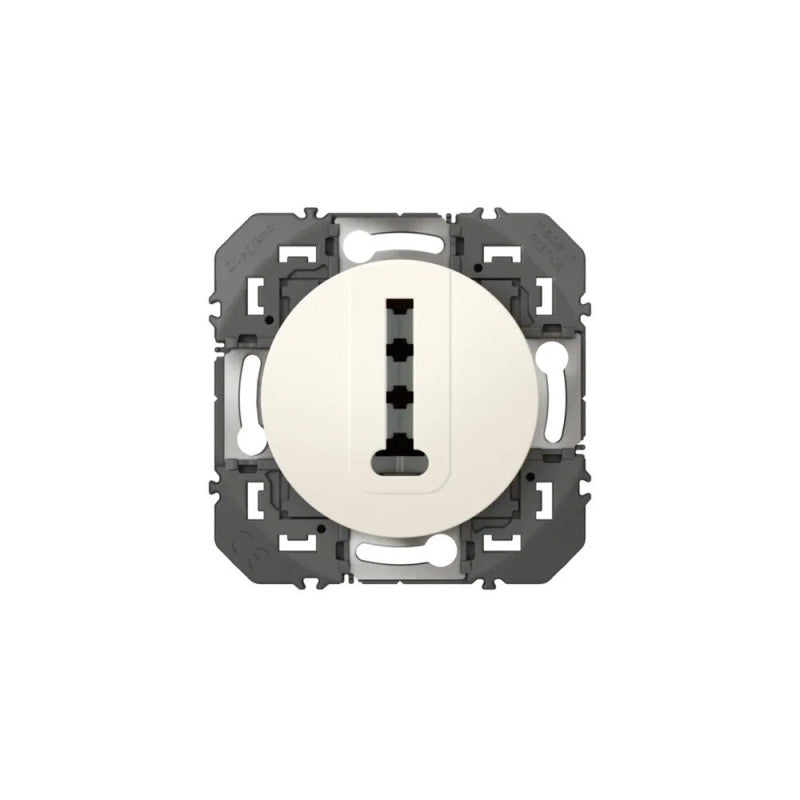 Prise téléphone en T LEGRAND blanc