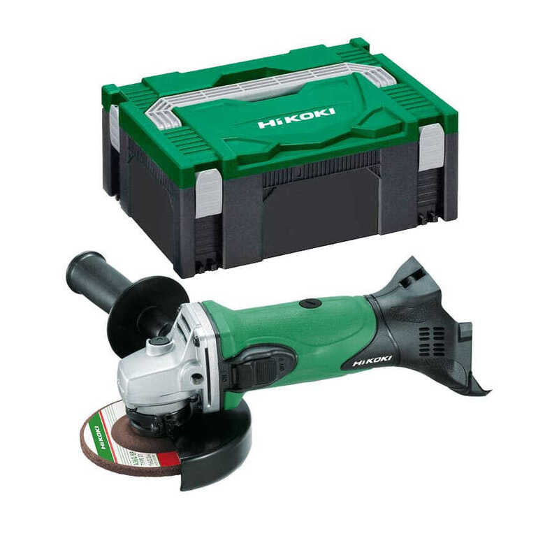 Meuleuse Ø125mm 18V (vendu sans batterie) Vitesse 9100tr/min En coffret HitCase