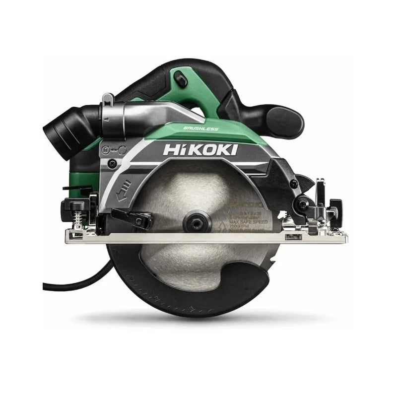 Scie circulaire Ø165mm (cap.66mm) 1050W Brushless - frein moteur - raccord aspi rotatif - lame bois - livrée en carton