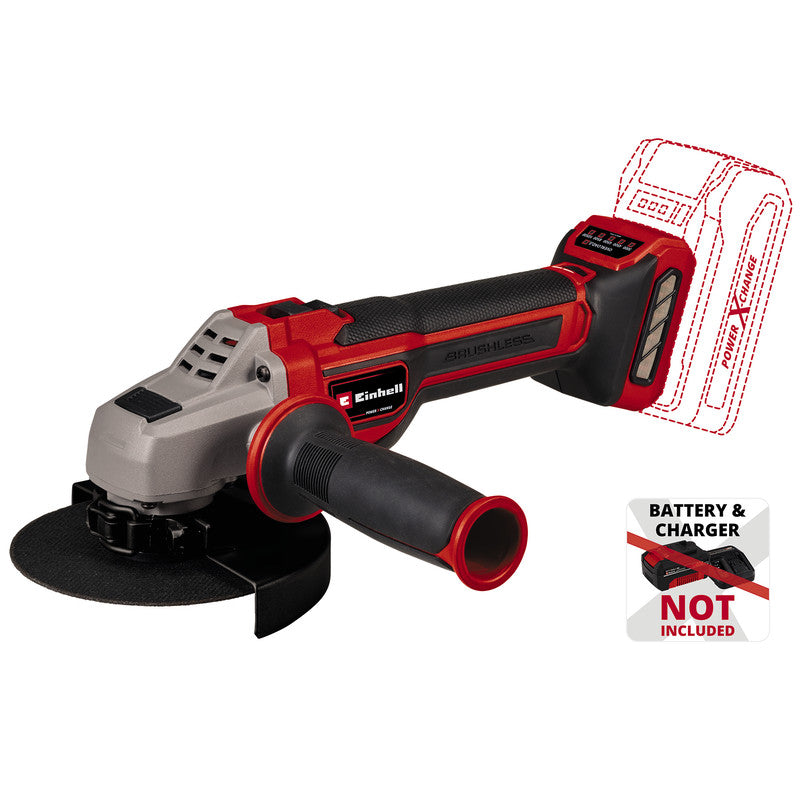 Professional Meuleuse d’angle Ø125mm 18V EINHELL TP-AG 18/125 CE Q Li Power X-Change (vendu sans batterie)