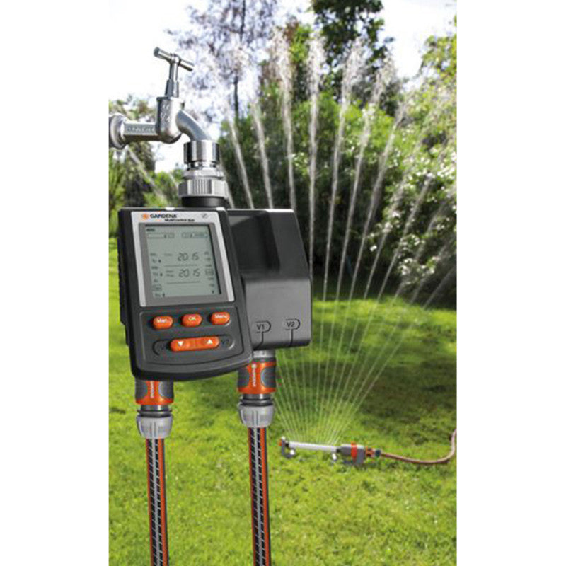 Programmateur d'arrosage GARDENA 1874-20 MULTICONTROL DUO