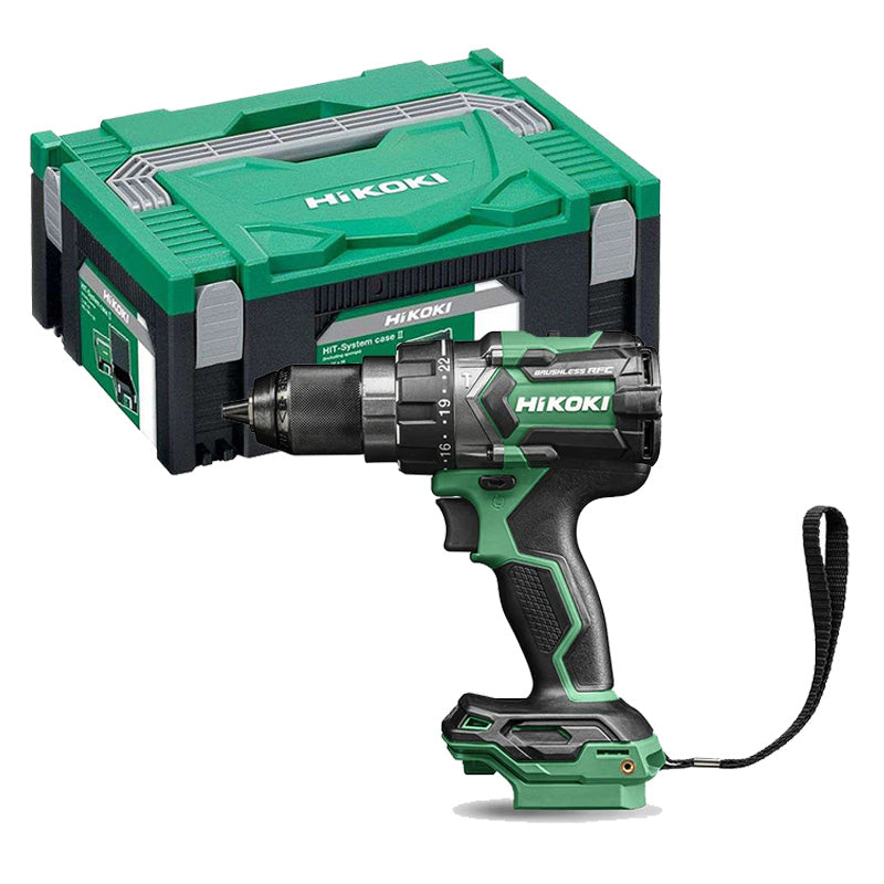 Perceuse-visseuse à percussion 18 V 140 Nm HIKOKI DV18DCW2Z Brushless GYRO-Sensor en HitCase II (vendu sans batterie)