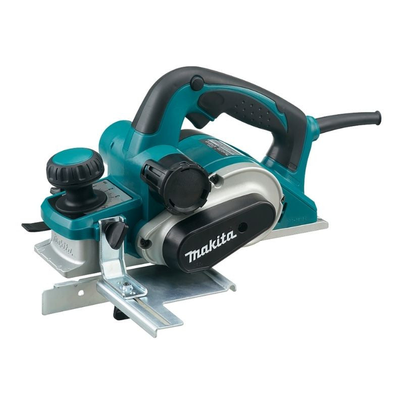 Rabot à battue électrique MAKITA KP0810J 850 W avec guide parallèle