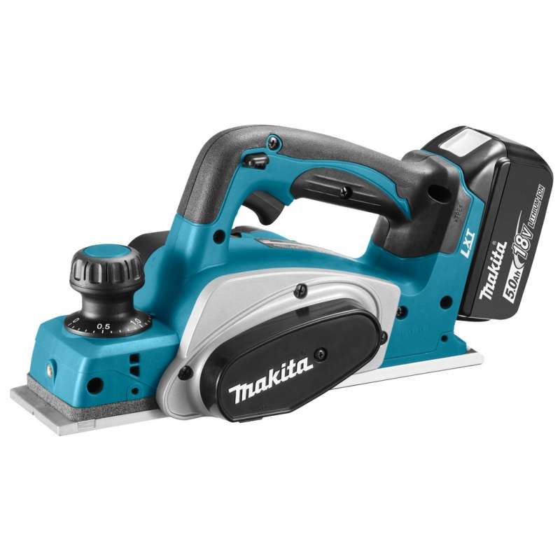 Rabot sans fil MAKITA DKP180RTJ 18 V 82 mm 2 x 5.0 Ah