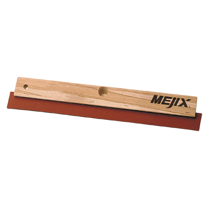 Raclette manche bois lame caoutchouc dur MEJIX 180220 - 440 mm