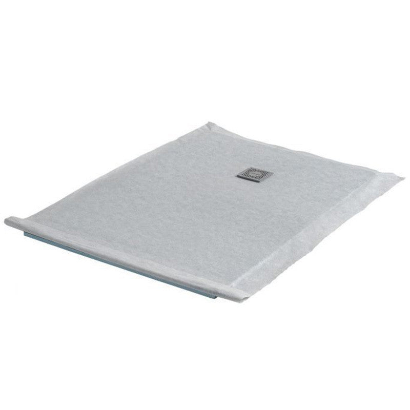 Receveur à carreler 120x90cm MARMOX RC12090FLAT -  Avec grille carrée centrée