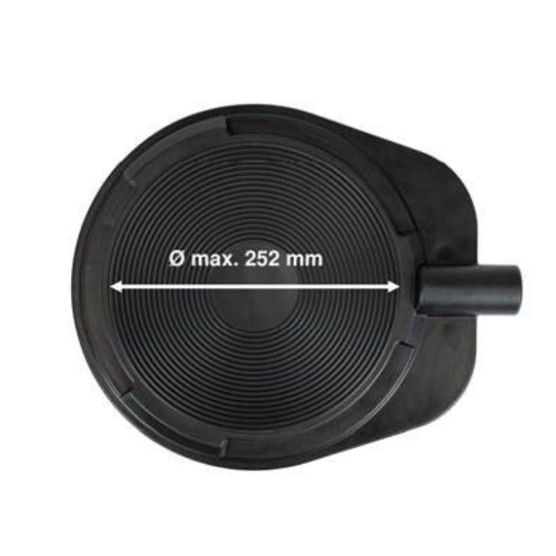 Récupérateur d'eau pour carotteuse DIAM INDUSTRIES anneau d'aspiration universel CB-3586P Ø20 - Ø252