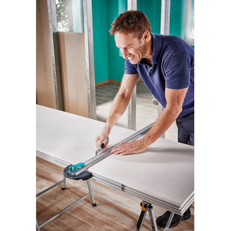 Règle plaquiste en T avec découpeuse parallèle WOLFCRAFT 4008000