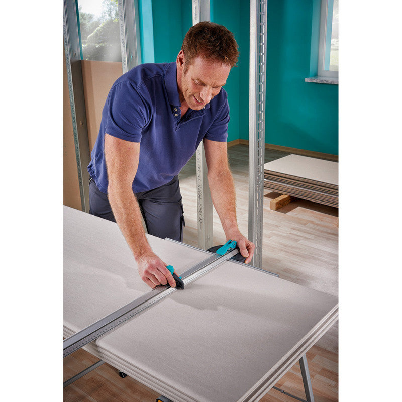 Règle plaquiste en T avec découpeuse parallèle WOLFCRAFT 4008000