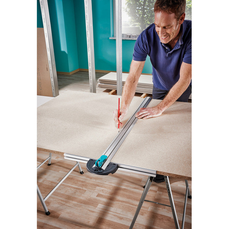 Règle plaquiste en T avec découpeuse parallèle WOLFCRAFT 4008000