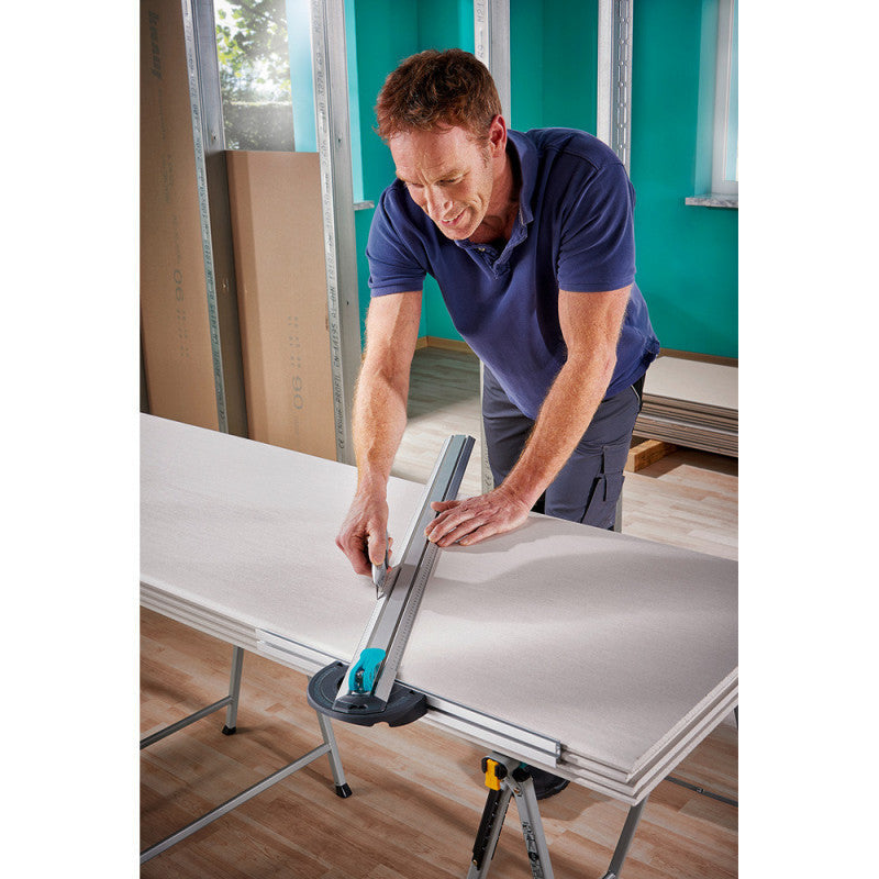 Règle plaquiste en T avec découpeuse parallèle WOLFCRAFT 4008000