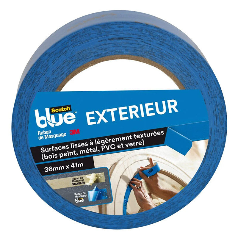 Ruban de masquage spécial extérieur - 36mmx41m 3M SCOTCH 1919997