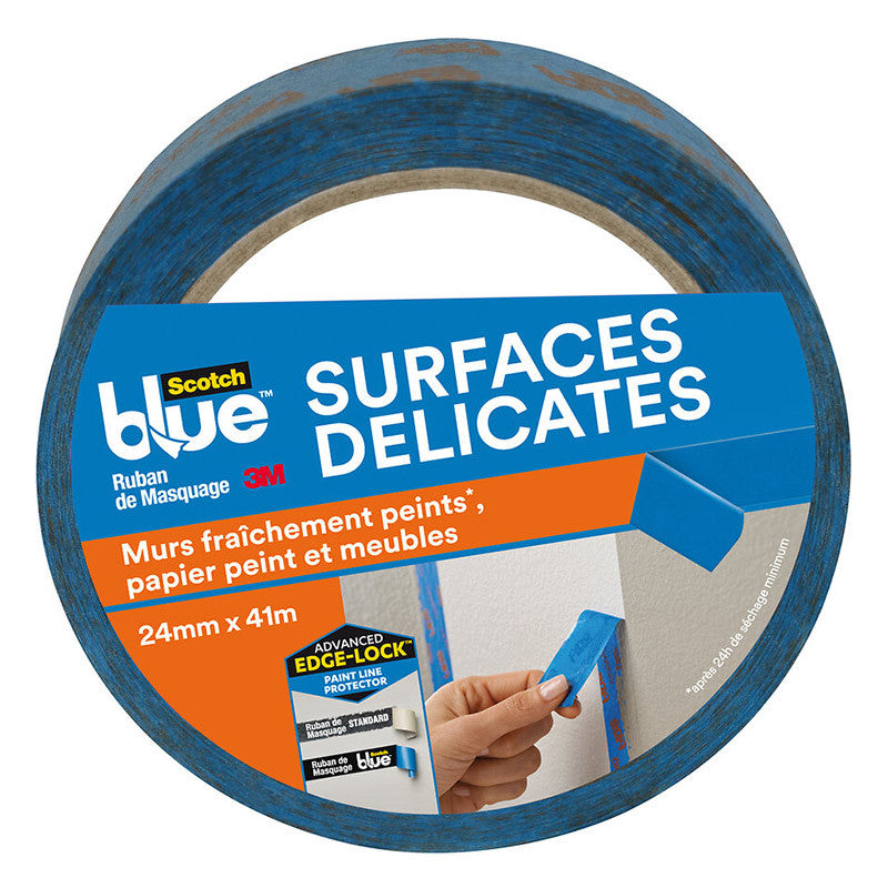 Ruban de masquage surfaces délicates - 41mx24mm 3M SCOTCH 1498404