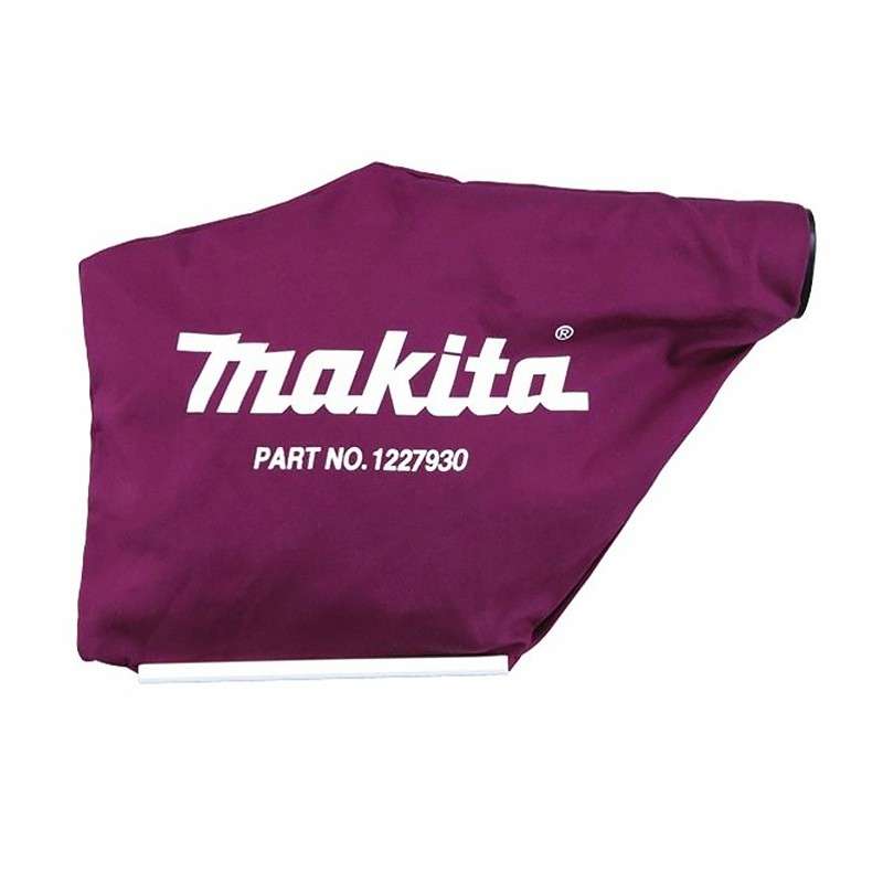 Sac à poussières tissu MAKITA 122793-0 pour rabots MAKITA KP0800, KP0810, KP0810C, KP0810K et KP0810CK