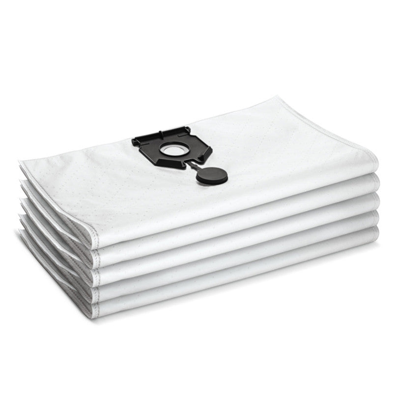 Sacs filtrants KARCHER en non-tissé 5 pièces 40-50L - 2.889-155.0 - pour NT40/1 NT50/1
