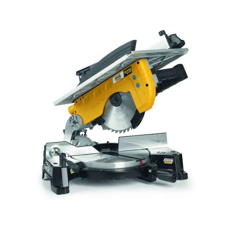 Scie à onglet avec déligneuse 1800W FEMI TR 235