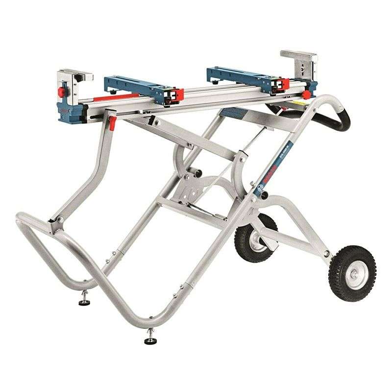 Scie à onglet radiale BOSCH 0615990EH4 - GCM 12 GDL Professional + Support de travail GTA 2500 W Professional