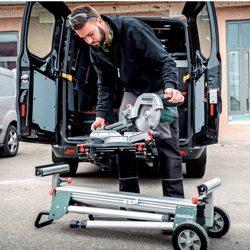 Scie à onglet radiale METABO KGS 254 M - 613254000 - 1450 Watts - 254mm 47°