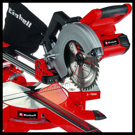 Scie a onglet radiale sans fil 36V Ø210 EINHELL TE-SM 36/210 Li-Solo Power X-Change (vendu sans batterie)