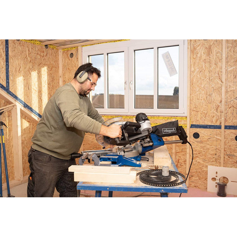 Scie à onglet radiale SCHEPPACH HM140L 305 mm 2000W
