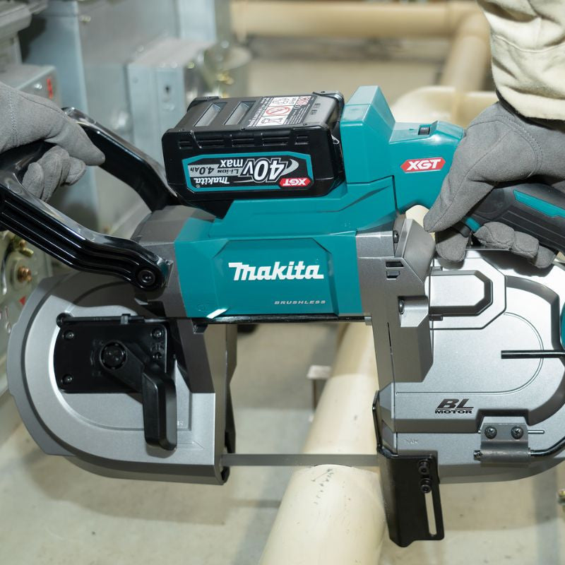 Scie à ruban 127mm 40V Max Li-Ion XGT MAKITA PB002GZ (vendu sans batterie)
