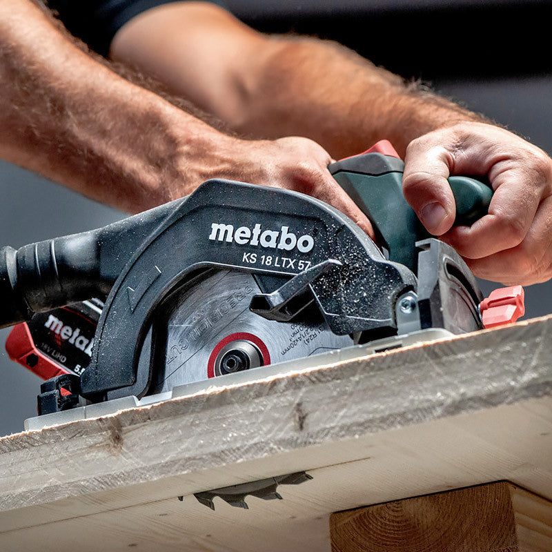 Scie circulaire METABO KS 18 LTX 57 (vendu sans batterie)