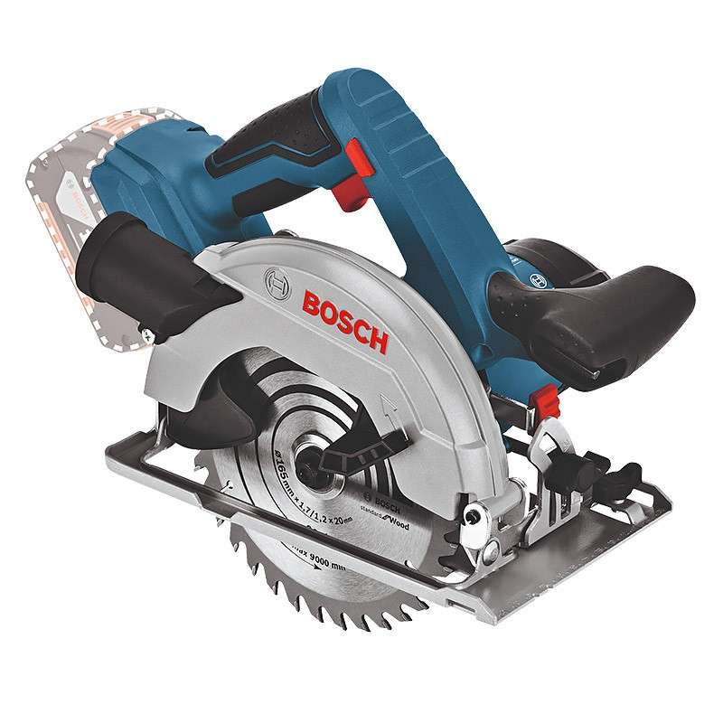 Scie circulaire sans fil Ø 165 BOSCH 06016A2200 - GKS 18V-57 Professional 18V (vendu sans batterie)