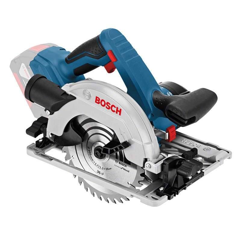 Scie Circulaire sans fil Ø165 BOSCH 06016A2101 - GKS 18V-57G Professional (vendu sans batterie) + L-Boxx