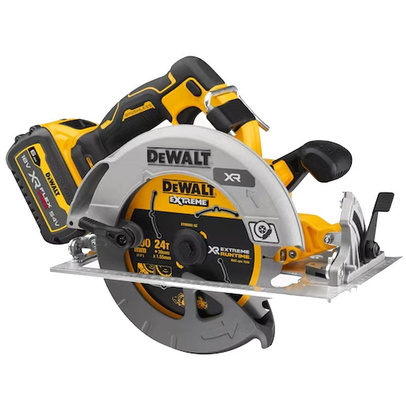 Scie circulaire Ø190mm 54V DEWALT DCS573T1-QW FLEXVOLT Brushless avec coffret et une batterie 6,0 Ah