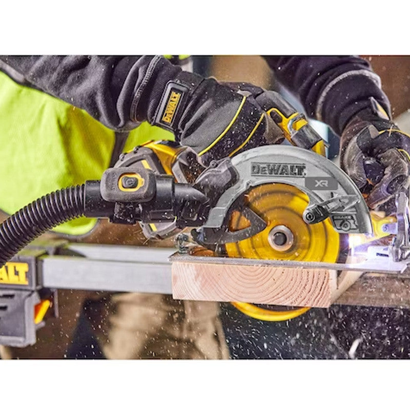 Scie circulaire Ø190mm 54V DEWALT DCS573T1-QW FLEXVOLT Brushless avec coffret et une batterie 6,0 Ah