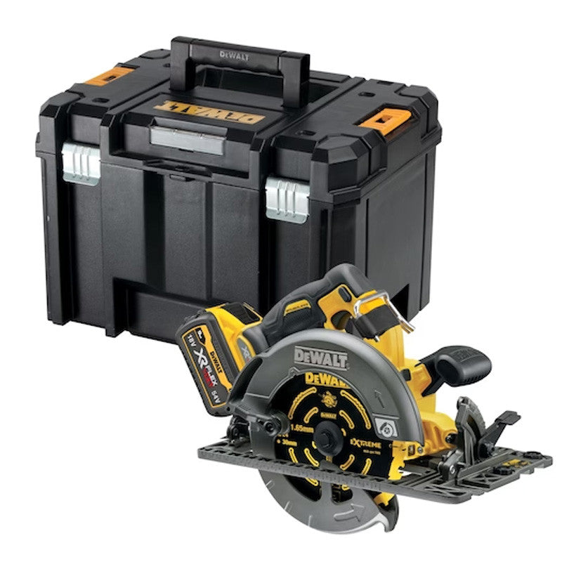 Scie circulaire Ø190mm 54V DEWALT DCS579NT-XJ FLEXVOLT Brushless avec coffret