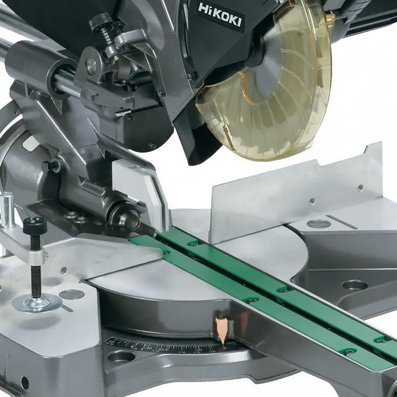 Scie radiale à coupe d'onglet HIKOKI C8FSEUAZ Ø 216mm - 1050W - 65mm