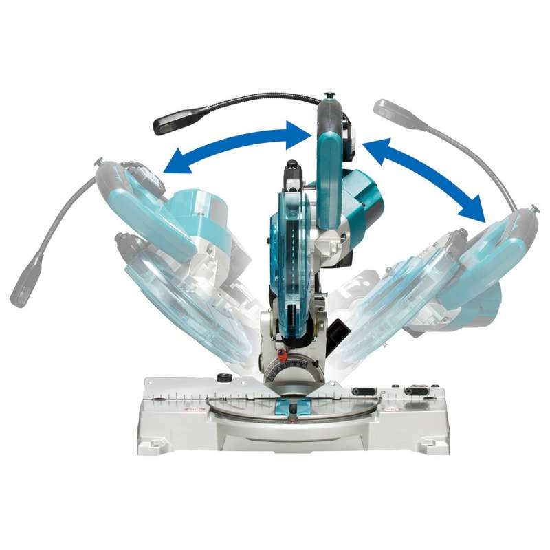 Scie radiale MAKITA DLS600Z - 18V Li-Ion - Ø 165mm
