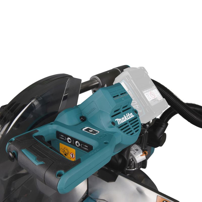 Scie radiale Ø305mm 40 V Max Li-Ion XGT MAKITA LS003GZ01 laser (vendu sans batterie)