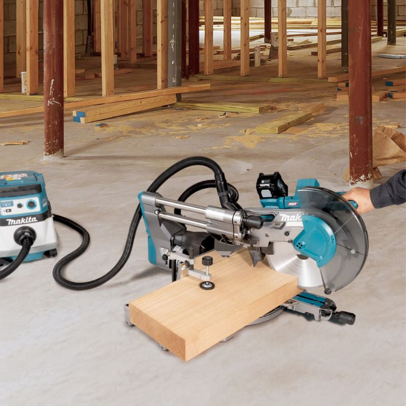 Scie radiale Ø305mm 40 V Max Li-Ion XGT MAKITA LS003GZ01 laser (vendu sans batterie)