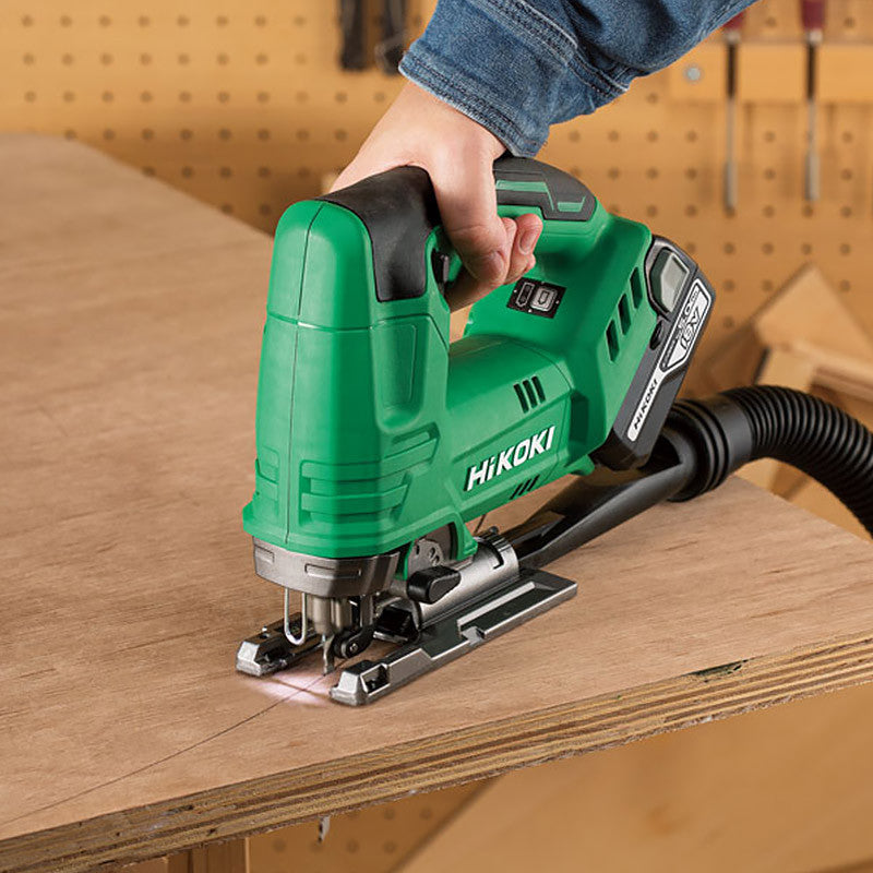 Scie sauteuse 18V HIKOKI CJ18DAWPZ 2 x 5,0Ah en coffret