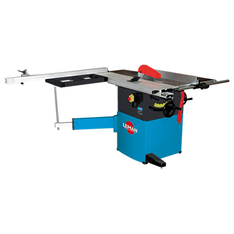 Scie sur table avec chariot ras de lame 255m LEMAN SST256
